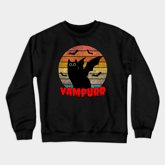 Vampurr Crewneck Sweatshirt by valentinahramov